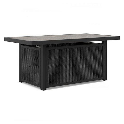 Beachcroft Outdoor Fire Pit Table - Dayton Discount Furniture