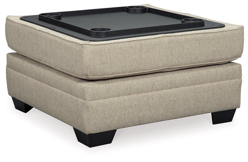 Luxora Ottoman With Storage Ottoman Ashley Furniture