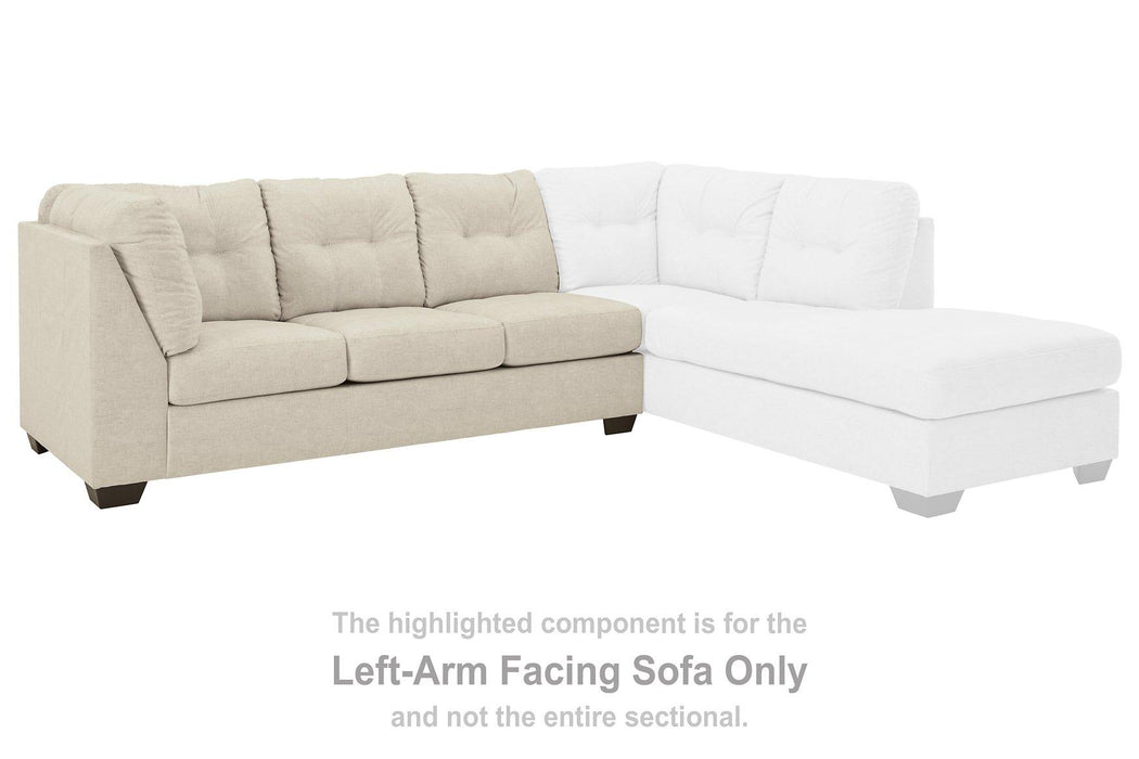 Falkirk 2-Piece Sectional with Chaise Sectional Ashley Furniture