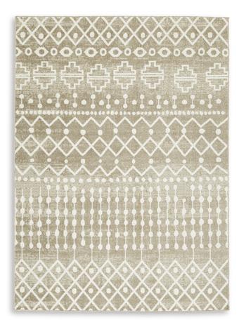 Bunchly 4'11" x 7'2" Washable Rug Rug Medium Ashley Furniture