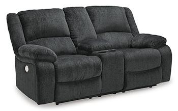 Draycoll Power Reclining Loveseat with Console Loveseat Ashley Furniture