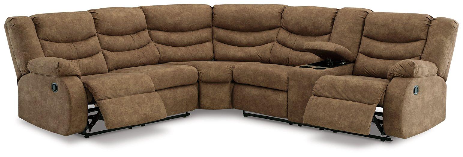 Partymate 2-Piece Reclining Sectional Sectional Ashley Furniture