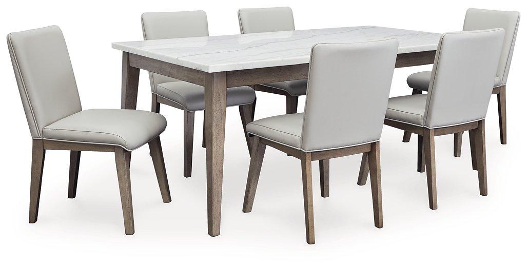 Loyaska Dining Room Set Casual Seating Set Ashley Furniture