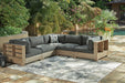 Citrine Park Outdoor Set Outdoor Seating Set Ashley Furniture