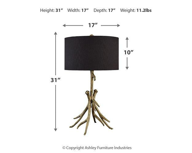 Josney Lamp Set Table Lamp Set Ashley Furniture