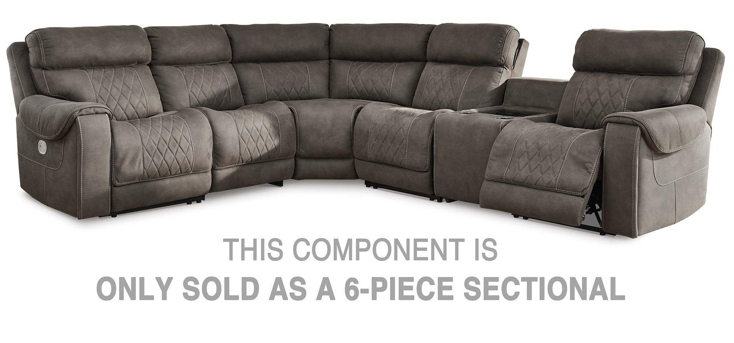 Hoopster 6-Piece Power Reclining Sectional Sectional Ashley Furniture