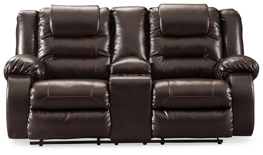 Vacherie Reclining Loveseat with Console Loveseat Ashley Furniture