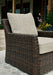 Brook Ranch Outdoor Lounge Chair with Cushion Outdoor Seating Ashley Furniture