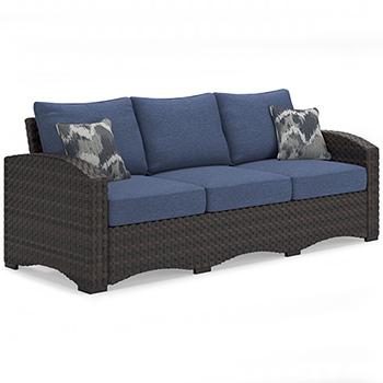 Windglow Outdoor Sofa with Cushion Outdoor Seating Ashley Furniture