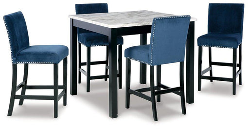 Cranderlyn Counter Height Dining Table and Bar Stools (Set of 5) Counter Height Table Ashley Furniture