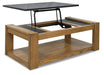 Quentina Lift Top Coffee Table Cocktail Table Lift Ashley Furniture