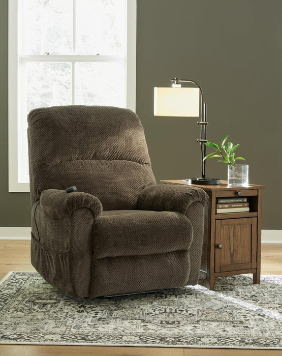 Shadowboxer Power Lift Chair Recliner Ashley Furniture