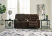 Soundwave Reclining Loveseat with Console Loveseat Ashley Furniture