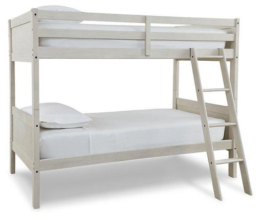 Robbinsdale / Bunk Bed with Ladder Bed Ashley Furniture