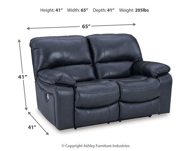 Leesworth Power Reclining Loveseat Loveseat Ashley Furniture