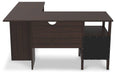 Camiburg 2-Piece Home Office Desk Desk Ashley Furniture