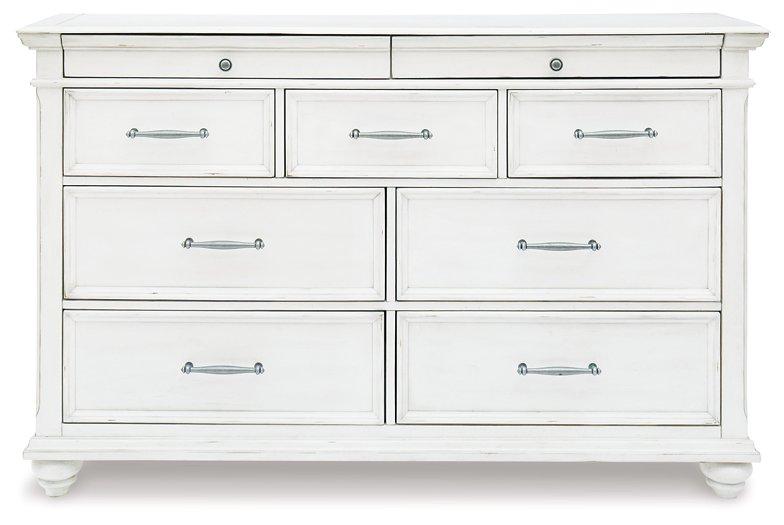 Kanwyn Dresser and Mirror Dresser & Mirror Ashley Furniture