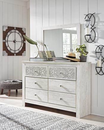 Paxberry Dresser and Mirror Dresser & Mirror Ashley Furniture