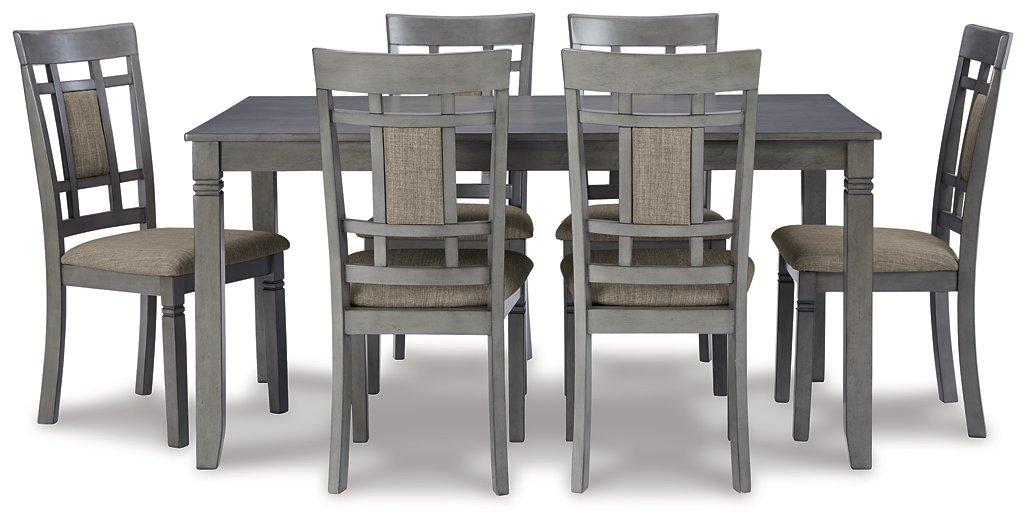 Jayemyer Dining Table and Chairs (Set of 7) Dining Table Ashley Furniture