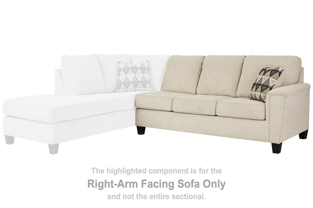 Abinger 2-Piece Sectional with Chaise Sectional Ashley Furniture