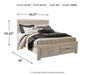 Bellaby Bed with 2 Storage Drawers Bed Ashley Furniture