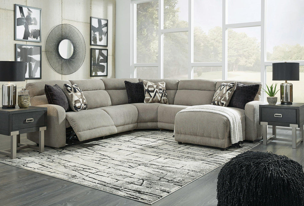 Colleyville Power Reclining Sectional with Chaise Sectional Ashley Furniture