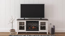 Dorrinson 60" TV Stand with Electric Fireplace TV Stand Ashley Furniture