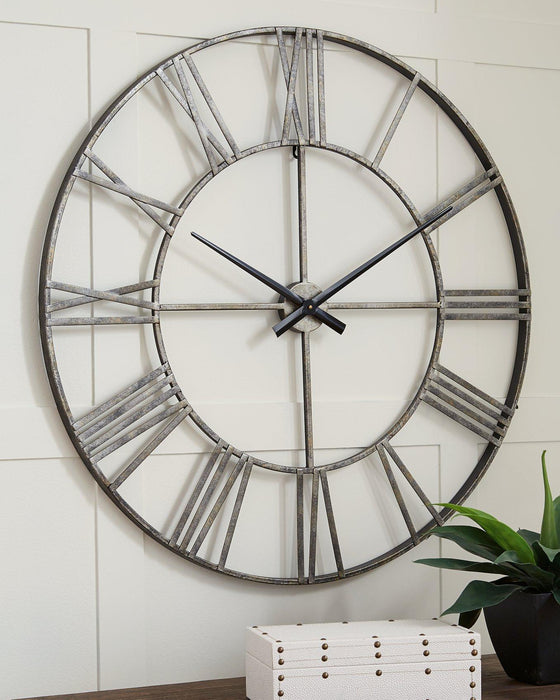 Paquita Wall Clock Clock Ashley Furniture