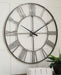 Paquita Wall Clock Clock Ashley Furniture