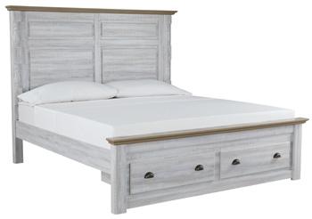 Haven Bay Panel Storage Bed Bed Ashley Furniture