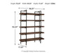 Starmore 76" Bookcase Bookcase Ashley Furniture