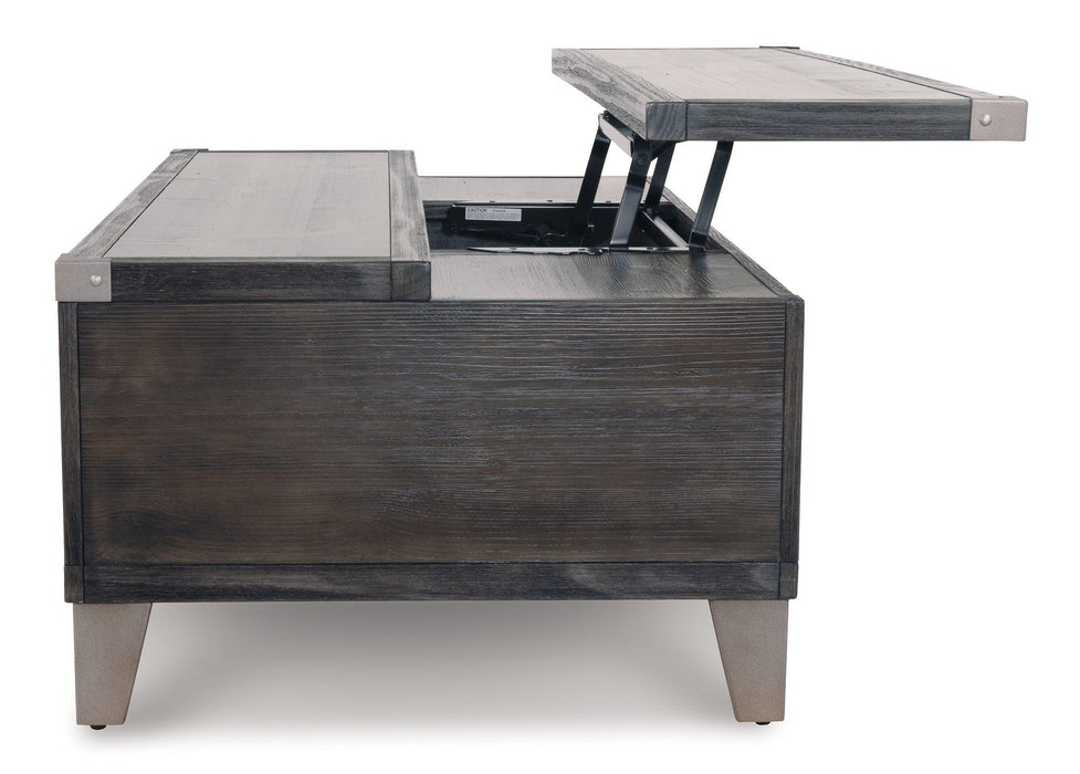 Todoe Coffee Table with Lift Top Cocktail Table Lift Ashley Furniture