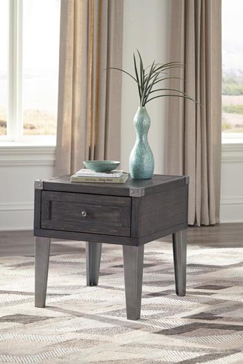 Todoe End Table with USB Ports & Outlets End Table Ashley Furniture