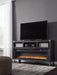 Todoe 65" TV Stand with Electric Fireplace TV Stand Ashley Furniture