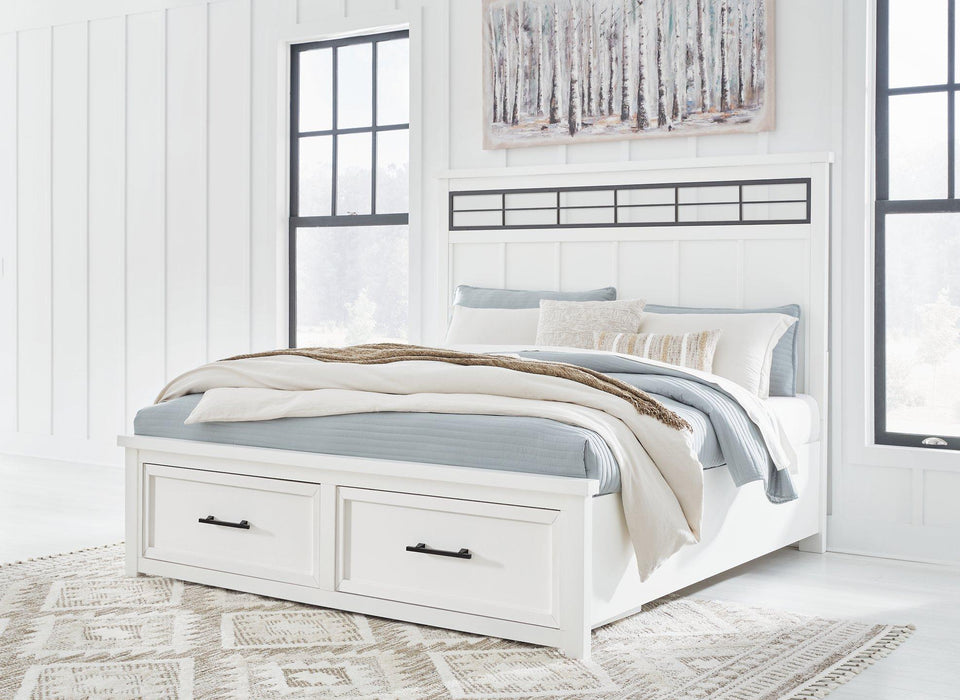 Ashbryn Panel Storage Bed Bed Ashley Furniture