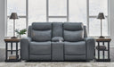 Mindanao Power Reclining Loveseat with Console Loveseat Ashley Furniture