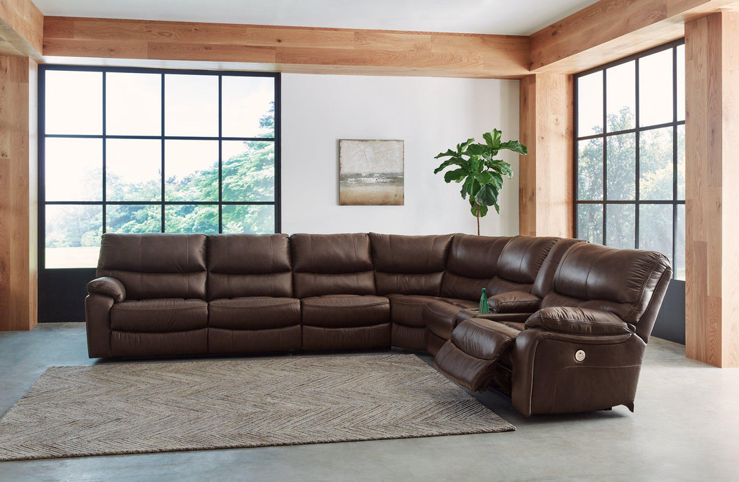 Family Circle Power Reclining Sectional Sectional Ashley Furniture