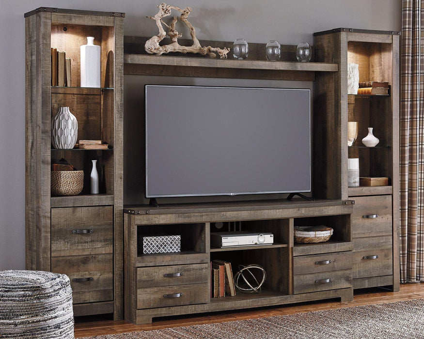 Trinell 4-Piece Entertainment Center Entertainment Center Ashley Furniture