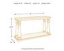 Mallacar Sofa/Console Table Sofa Table Ashley Furniture