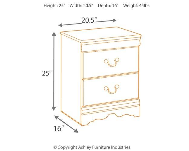 Huey Vineyard Nightstand Nightstand Ashley Furniture