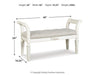 Realyn Accent Bench Bench Ashley Furniture