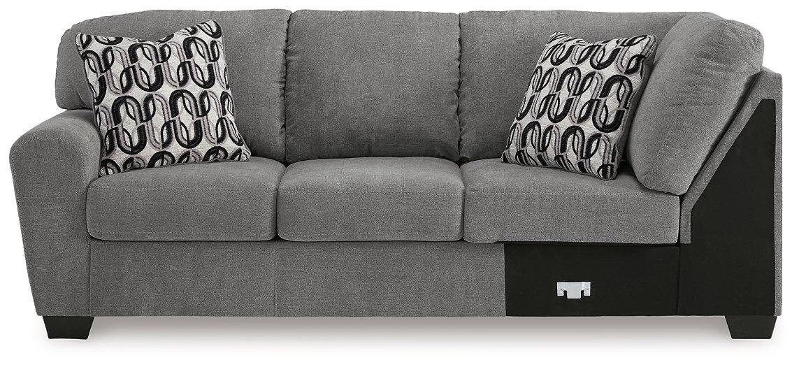 Birkdale Court Sectional with Chaise Sectional Ashley Furniture