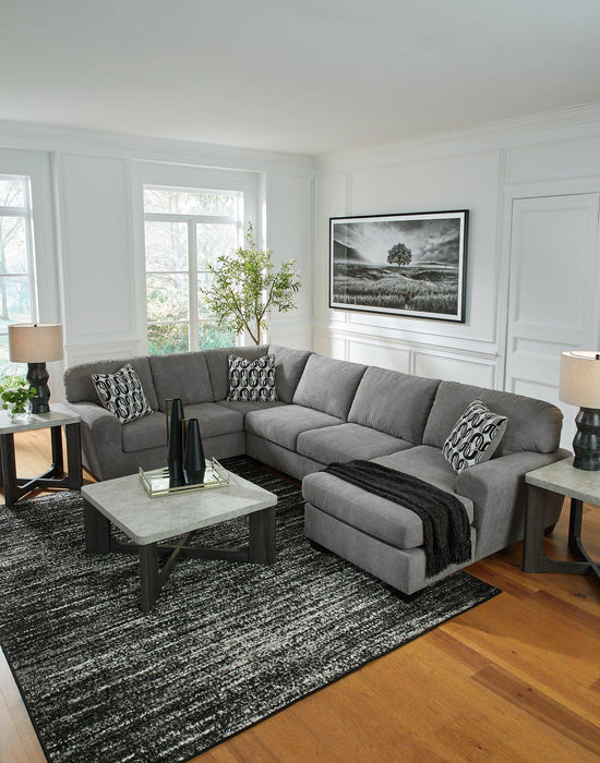 Birkdale Court Sectional with Chaise Sectional Ashley Furniture