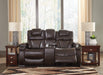 Warnerton Power Reclining Loveseat with Console Loveseat Ashley Furniture