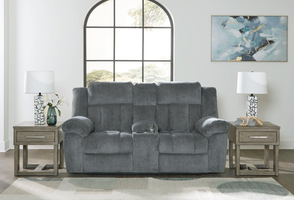 Tip-Off Power Reclining Loveseat Loveseat Ashley Furniture