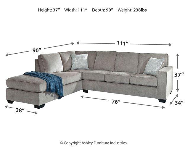 Altari 2-Piece Sectional with Chaise Sectional Ashley Furniture