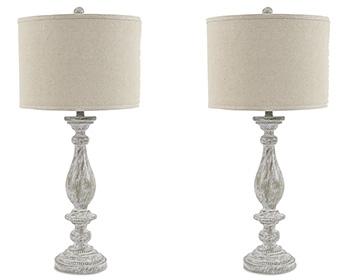 Bernadate Table Lamp (Set of 2) Table Lamp Pair Ashley Furniture