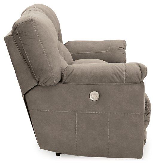 Cavalcade Power Reclining Loveseat with Console Loveseat Ashley Furniture