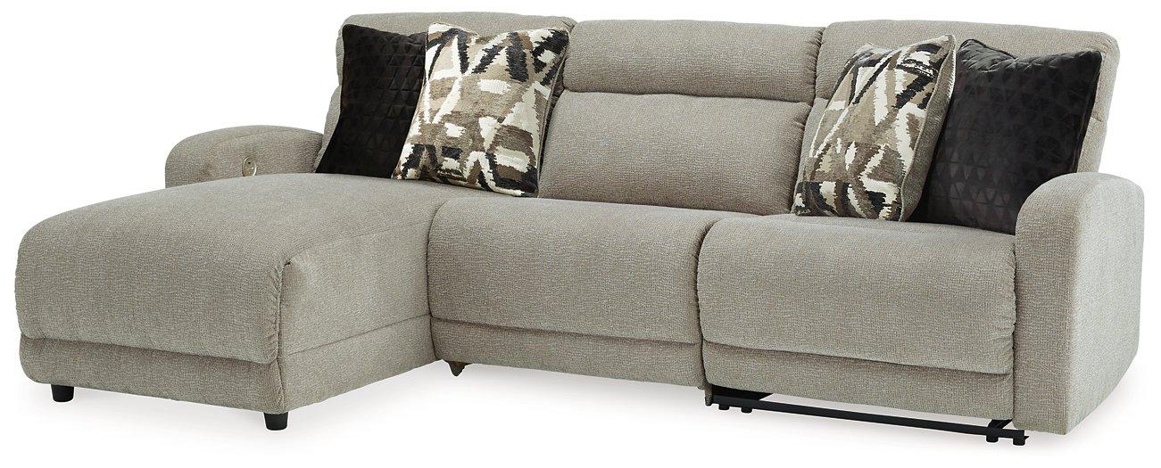 Colleyville Power Reclining Sectional with Chaise Sectional Ashley Furniture