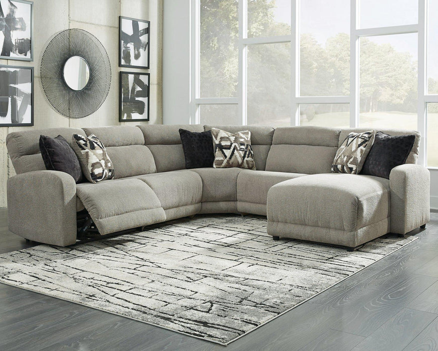 Colleyville Power Reclining Sectional with Chaise Sectional Ashley Furniture